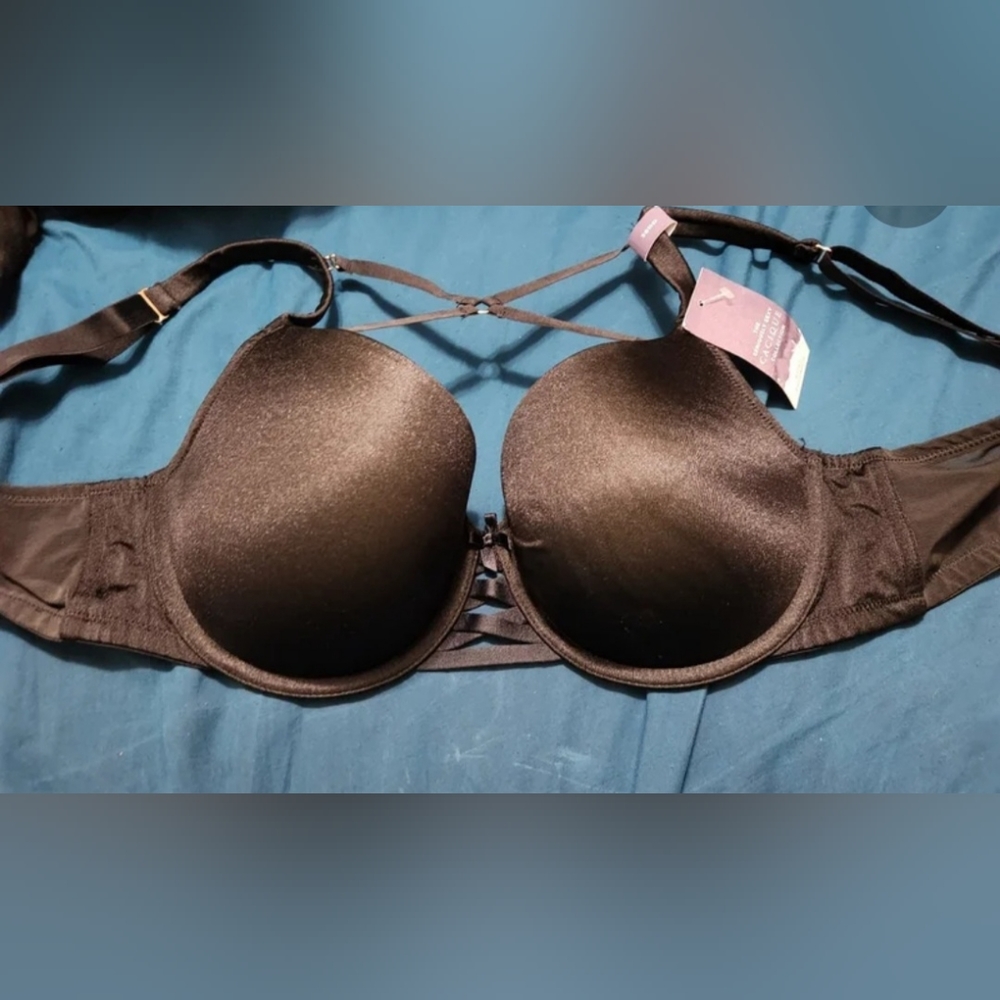 Lane bryant cacique black bra